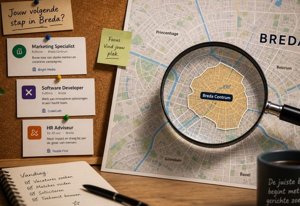 Vacatures Breda zoeken zonder eindeloos scrollen? Dit zijn 8 slimme aanpakken